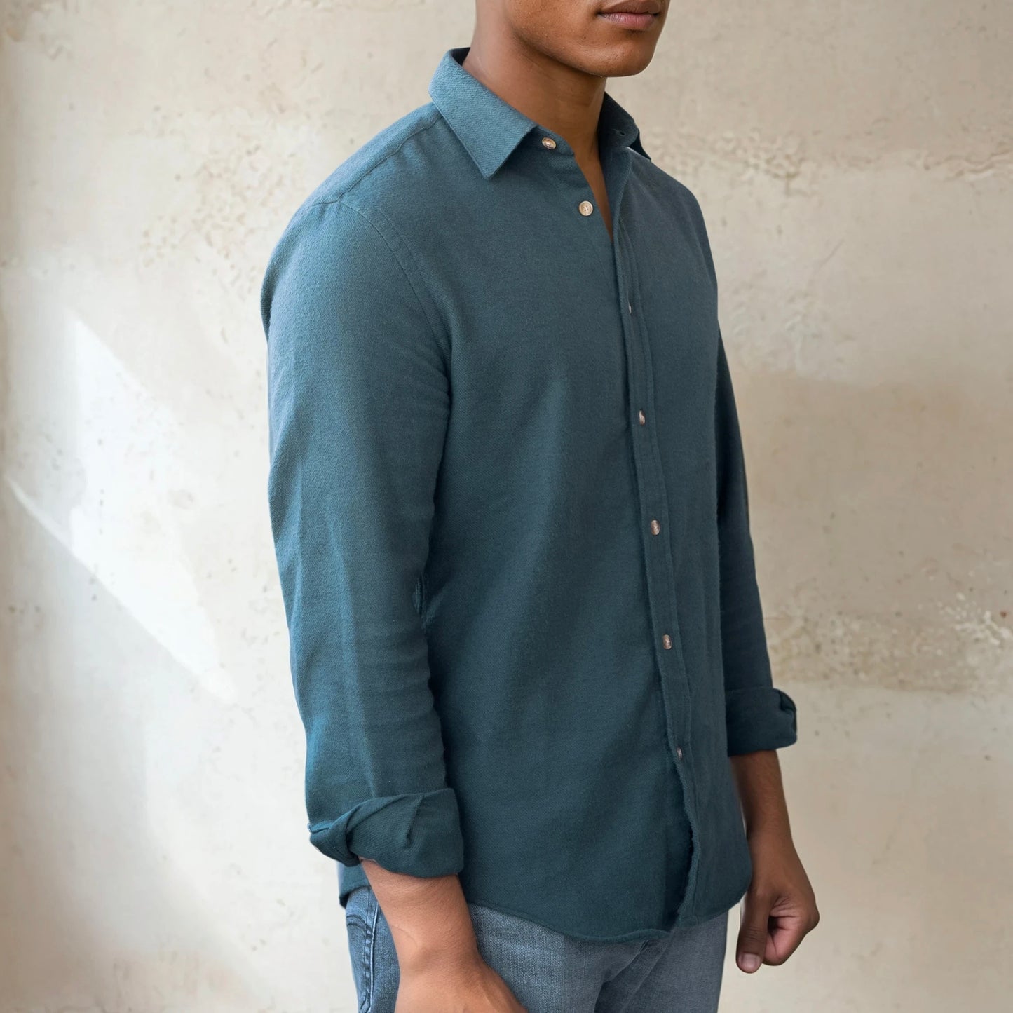 FLANNEL SHIRT - Green