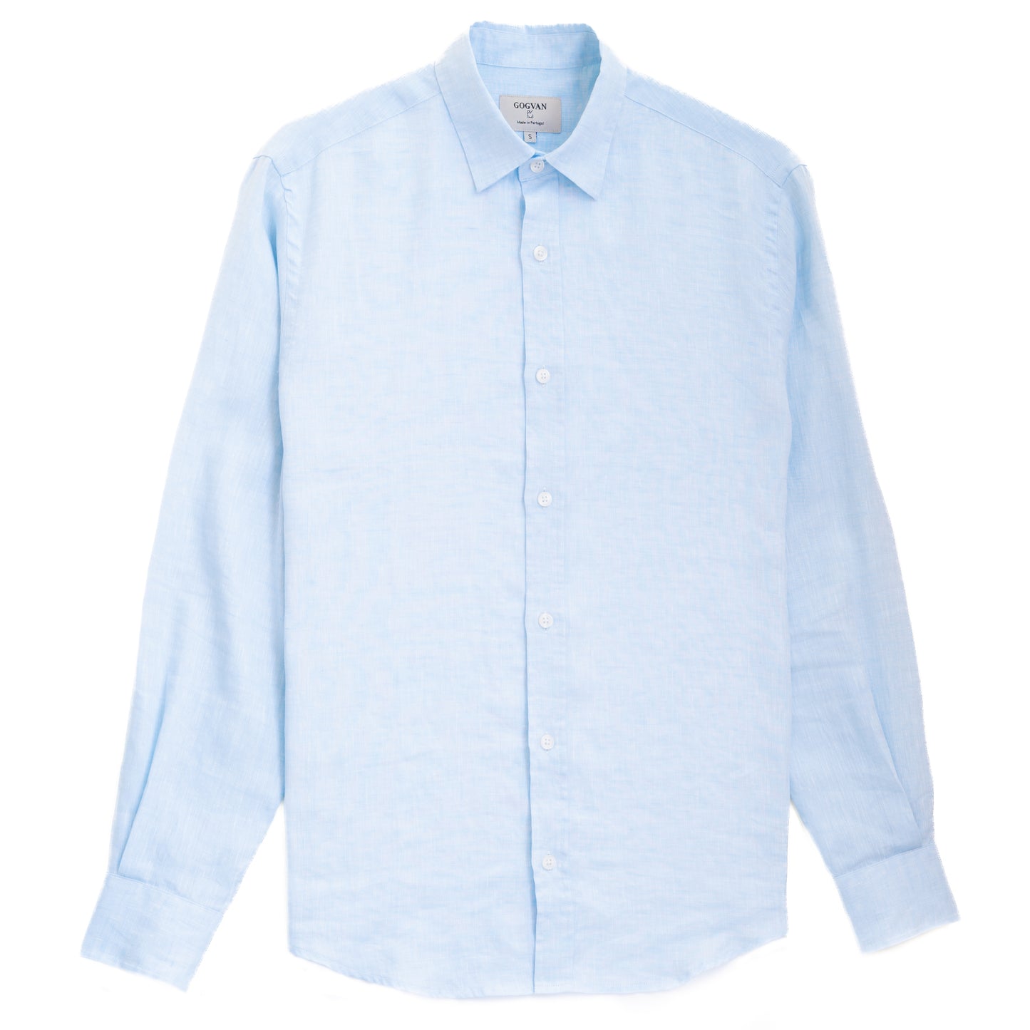 LINEN SHIRT - Sky blue
