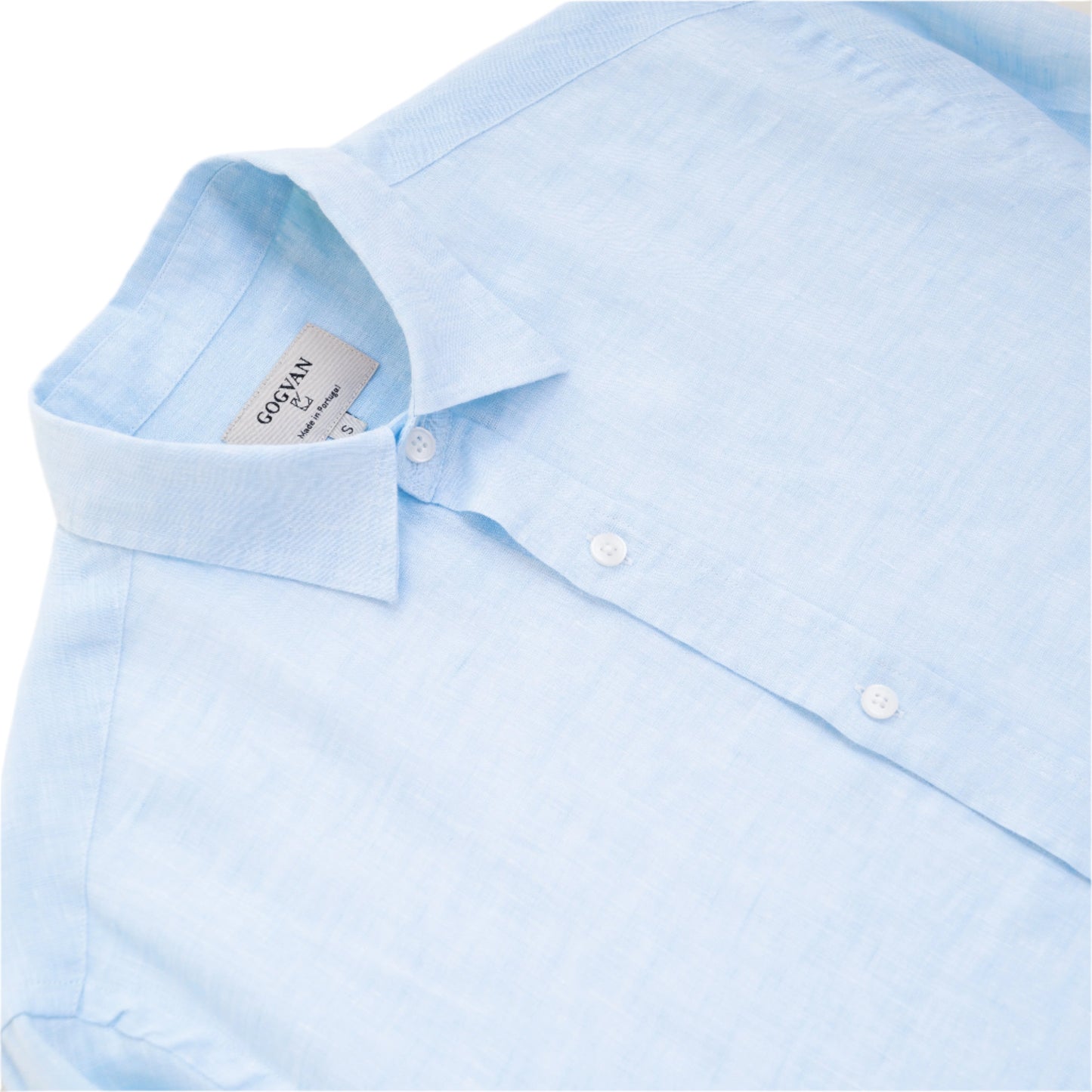 LINEN SHIRT - Sky blue