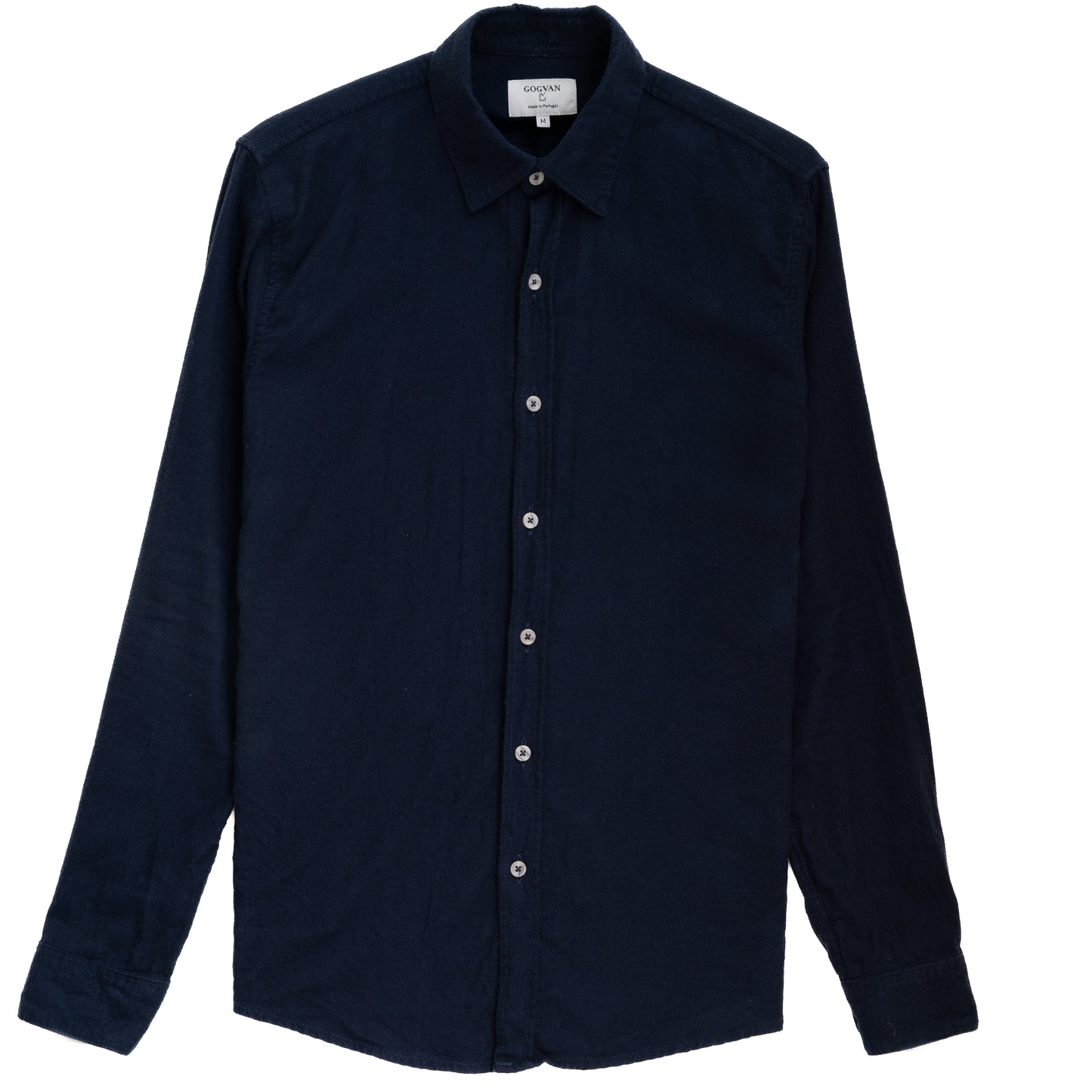 FLANNEL SHIRT - Navy blue