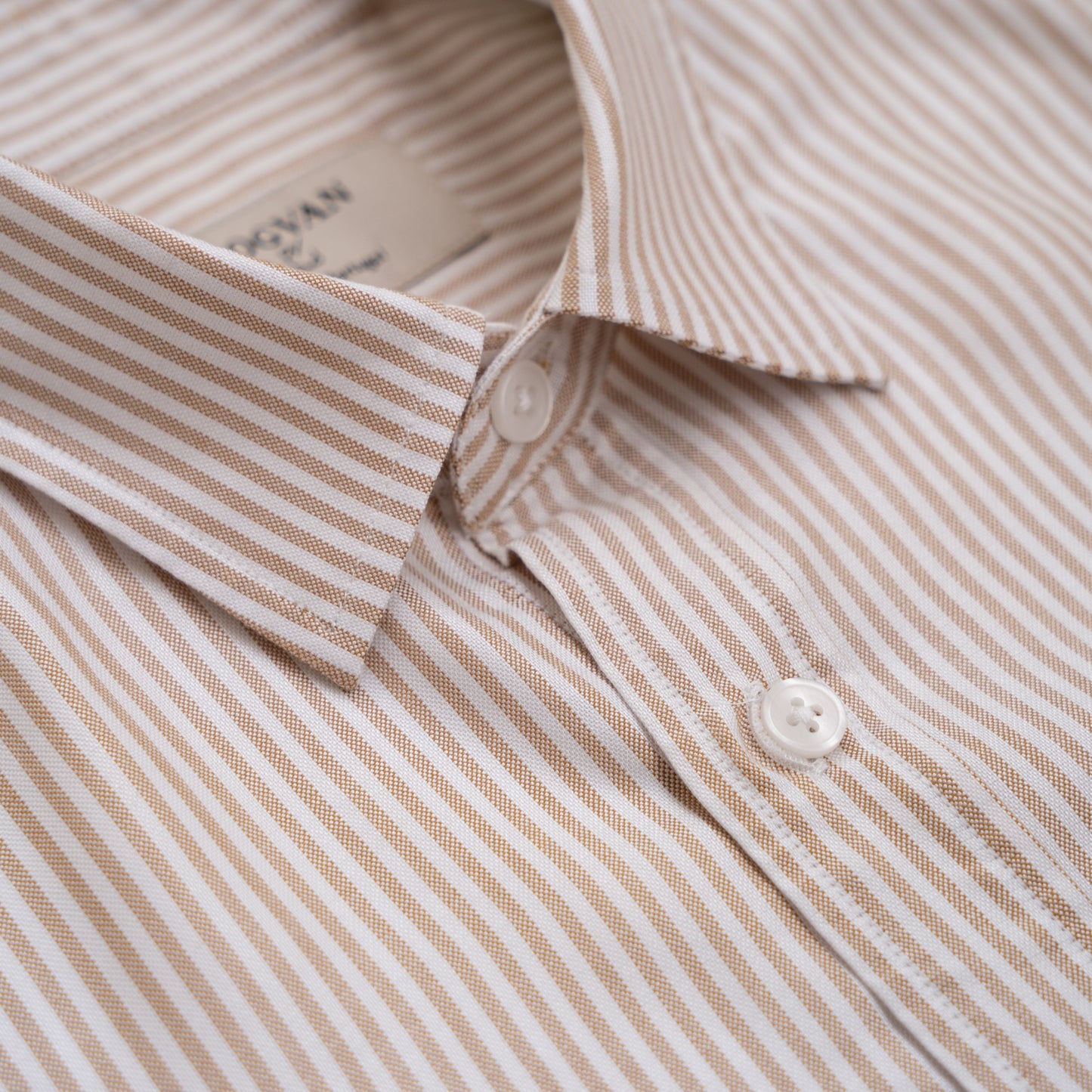 SHORT-SLEEVED TENCEL - Stripes